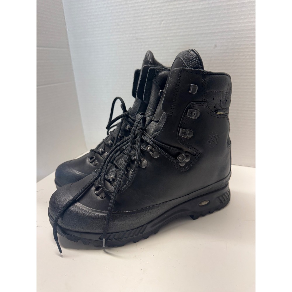 Hanwag Special Forces GTX Black Leather Gore-Tex Vibram Tactical Boots US 10.5